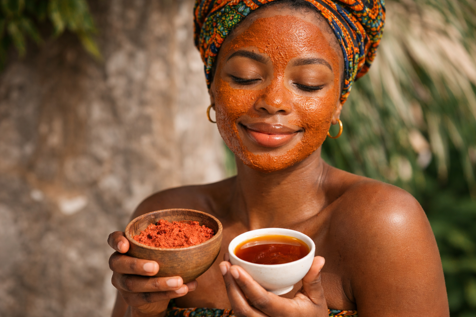 Les secrets de beauté : l'art du kaolin rouge